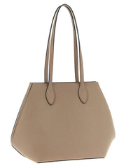 Valextra Beige Calfskin Tote Bag