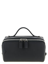 Valextra Black Calfskin Crossbody Bag