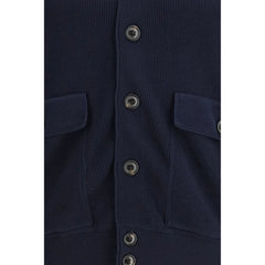 Valstar Blue Fleece Wool Jackets And Coat