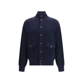 Valstar Blue Fleece Wool Jackets And Coat - IT46 | S
