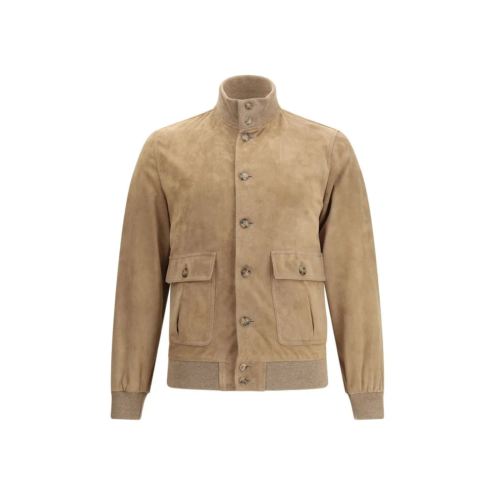 Valstarino Suede Jacket - IT48 | M - Coats & Jackets