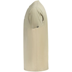 Vans Beige Cotton Men T-Shirt - S