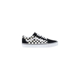 Vans Black And White Fabric Sneaker - Sneakers
