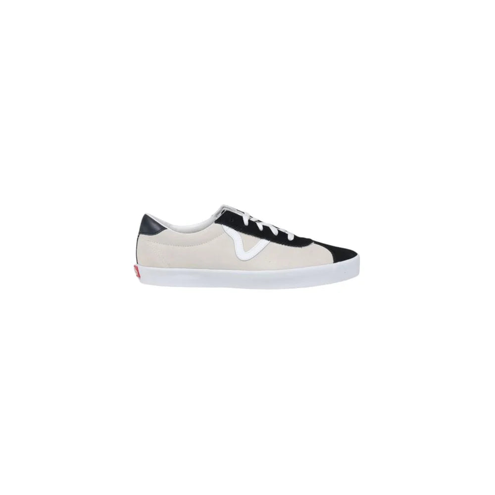 Vans Black And White Suede Leather Sneaker - Sneakers