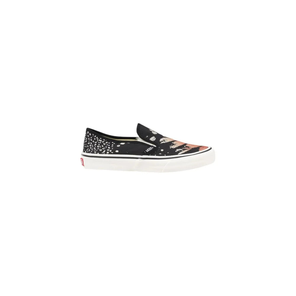 Vans Black Leather Sneaker - Sneakers