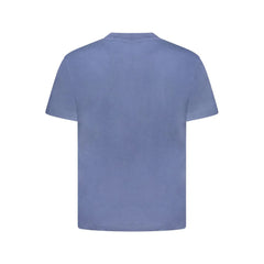 Vans Blue Cotton Men T-Shirt