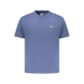 Vans Blue Cotton Men T-Shirt