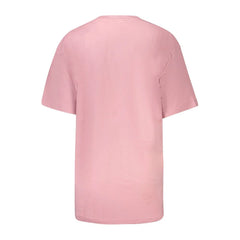 Vans Pink Cotton Women T-Shirt
