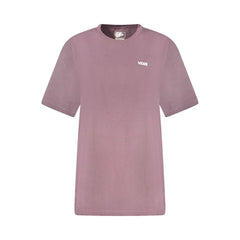 Vans Purple Cotton Women T-Shirt