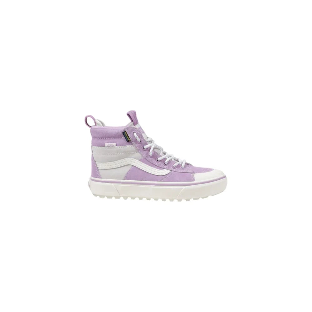Vans Purple Leather Sneaker - Sneakers