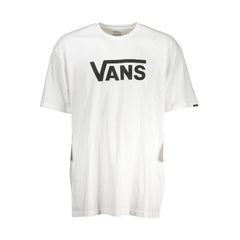Vans White Cotton Men T-Shirt - T-Shirts