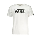 Vans White Cotton Men T-Shirt - XS - T-Shirts
