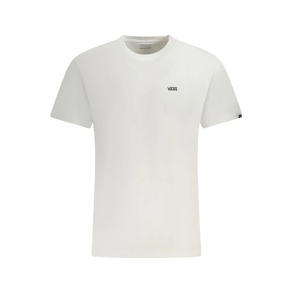 Vans White Cotton T-Shirt - S