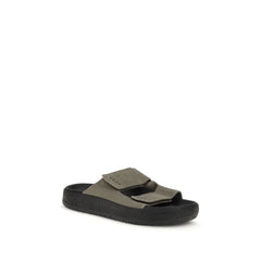 Veja Bicolor Calf Leather Bos Taurus Flat Sandals