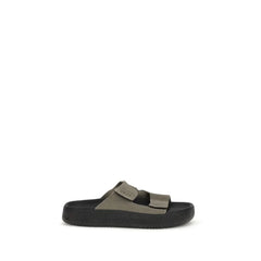 Veja Bicolor Calf Leather Bos Taurus Flat Sandals