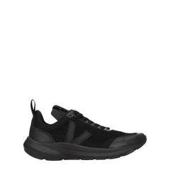 Veja Black Fabric Athletic Sneakers
