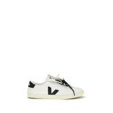 Veja White Calf Leather Bos Taurus Athletic Sneakers