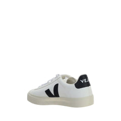 Veja White Calf Leather Bos Taurus Low Top Sneakers - EU41/US11