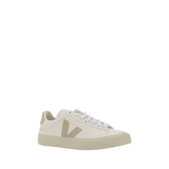 Veja White Calf Leather Bos Taurus Sneakers