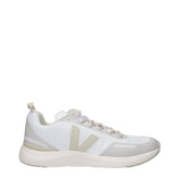 Veja White Fabric Athletic Sneakers