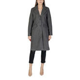 Vero Moda Gray Polyester Coat - IT42|M