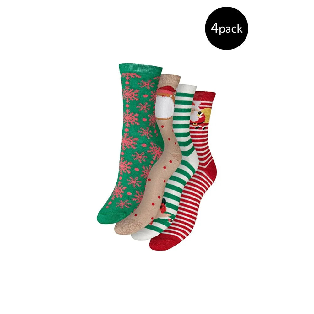 Vero Moda Multicolor Cotton Sock - One Size