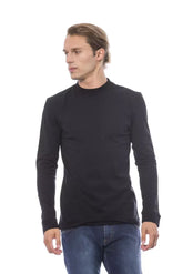 Verri Black Cotton Men’s Sweater - Sweaters