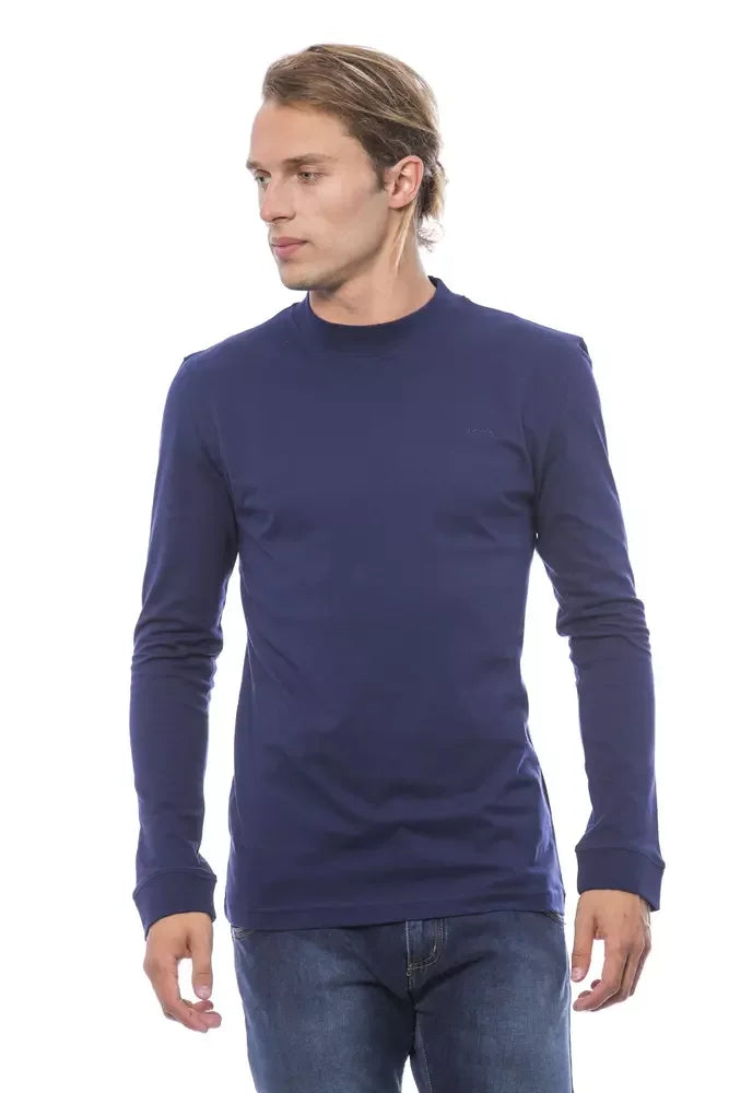 Verri Blue Cotton Men Sweater - Sweaters