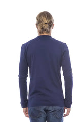 Verri Blue Cotton Men Sweater - Sweaters