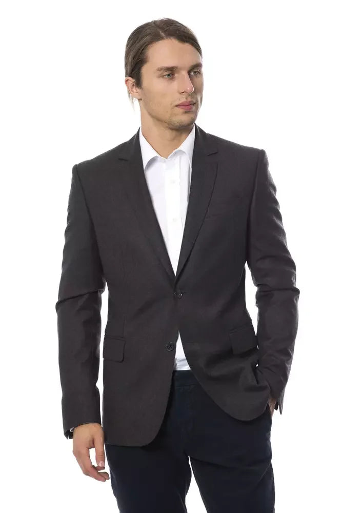 Verri Gray Wool Men’s Blazer - Sport Jackets