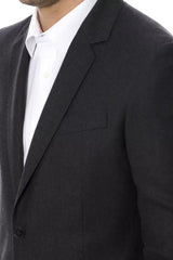 Verri Gray Wool Men’s Blazer - Sport Jackets