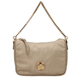Versace Beige Fabric Handbag