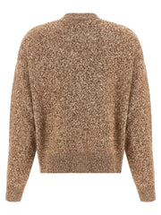 Versace Beige Virgin Wool Cardigan