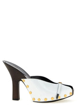 Versace Bicolor Calfskin High Heel Pumps