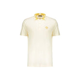 Versace Bicolor Cotton Polo Shirt