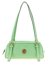 Sac bandoulière en cuir d'agneau bicolore Versace