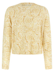 Versace Bicolor Silk Cardigan - IT44