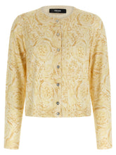Versace Bicolor Silk Cardigan - IT44