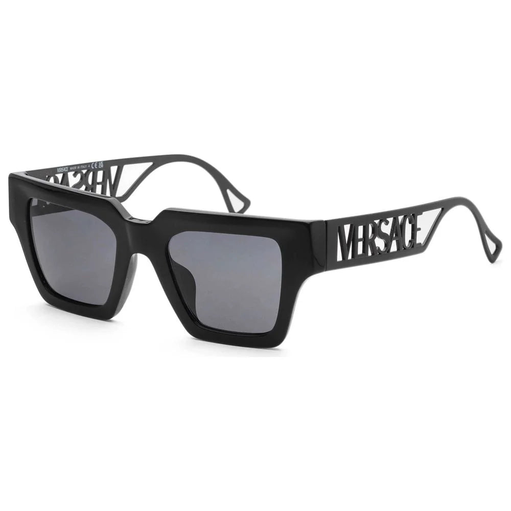 Versace Black Acetate Sunglasses