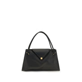 Versace Black Calf Leather Bos Taurus Shoulder Bag