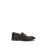 Versace svarte skinn Bos Taurus slip-on loafers
