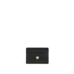 Versace Black Calf Leather Bos Taurus Wallet