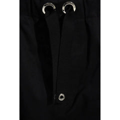 Versace Black Cotton Casual Pants - 48 | M