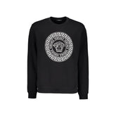 Versace Black Cotton Sweatshirt