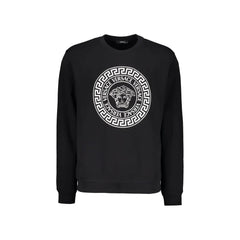 Versace Black Cotton Sweatshirt