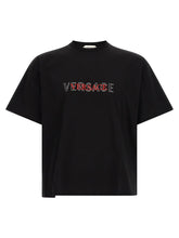 Versace Black Cotton T-Shirt