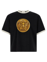 Versace Black Cotton T-Shirt