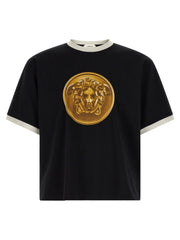 Versace Fekete Pamut Póló