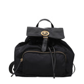 Versace Svart Stoff Ryggsekk