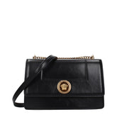 Versace Black Leather Crossbody Bag